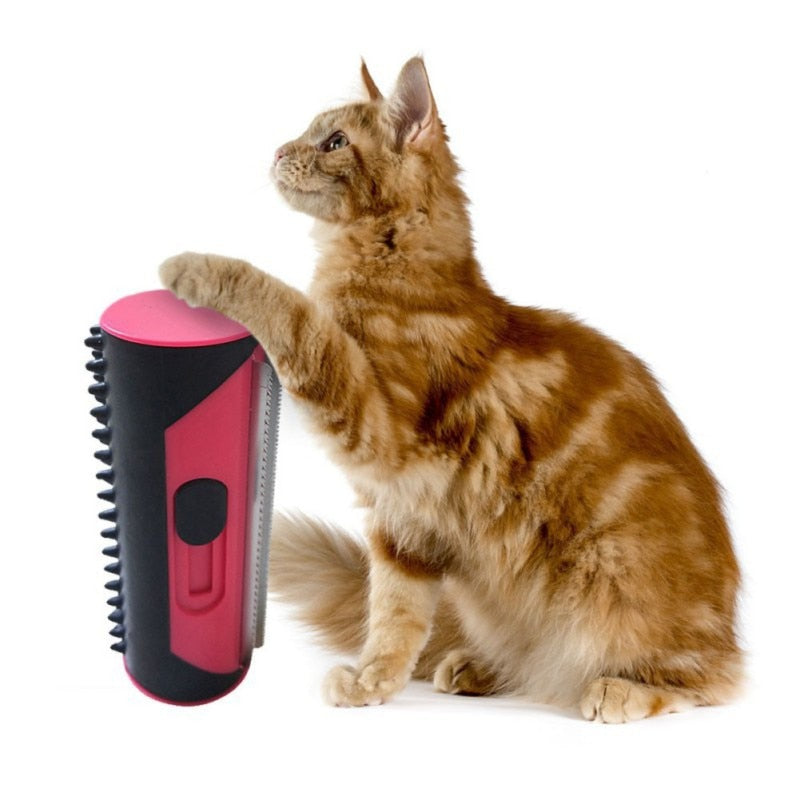 pet hair comb rolling cleaning bbrush