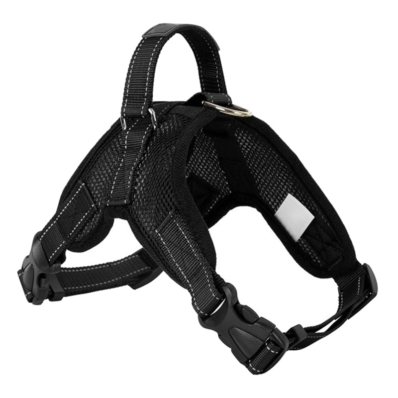 Big Heavy Duty Dog Pet Harness adjustable collar