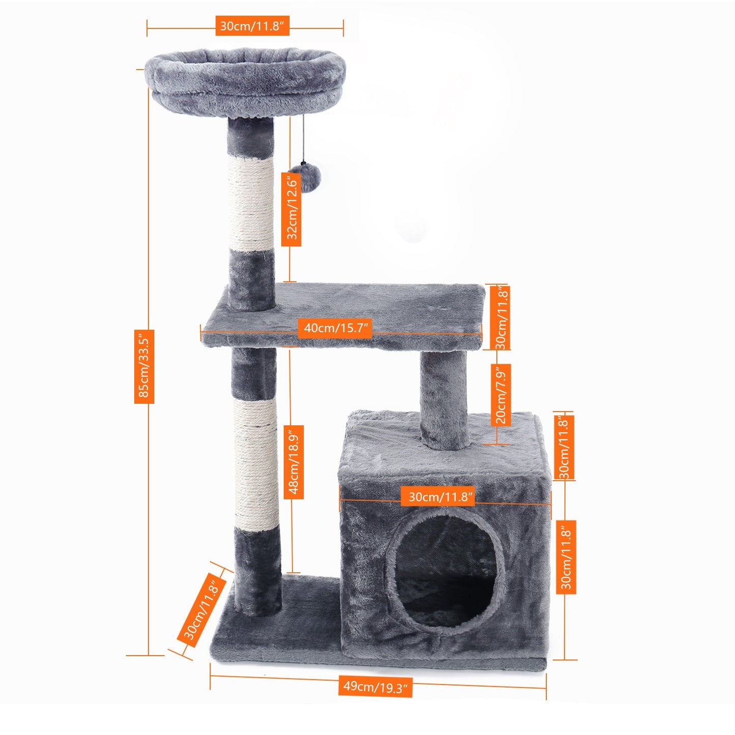 cat tree tower condo playground