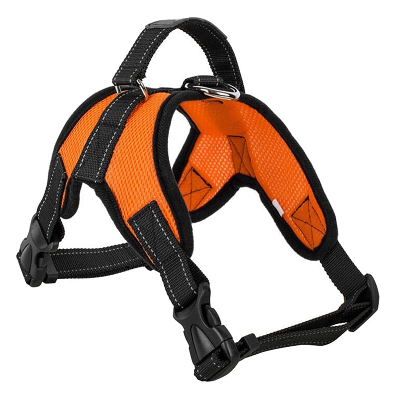 Big Heavy Duty Dog Pet Harness adjustable collar