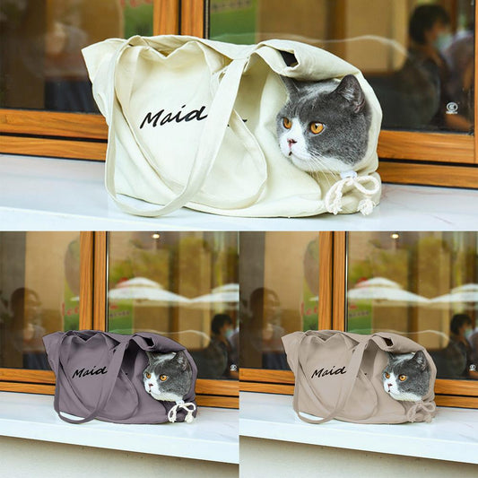 Portable canvas Pet Carrier sling