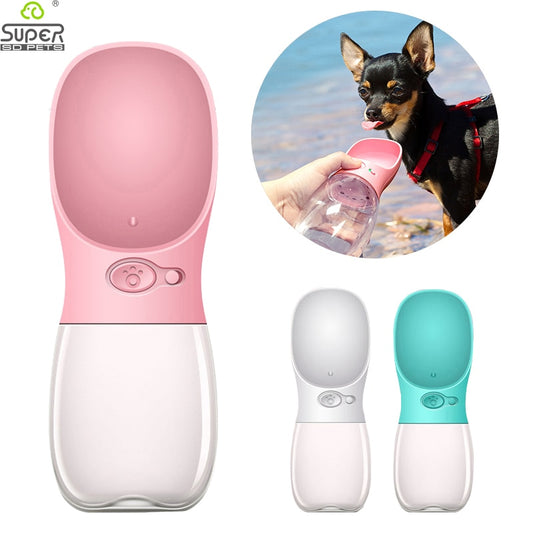 350/550ML Portable Pet water bottle