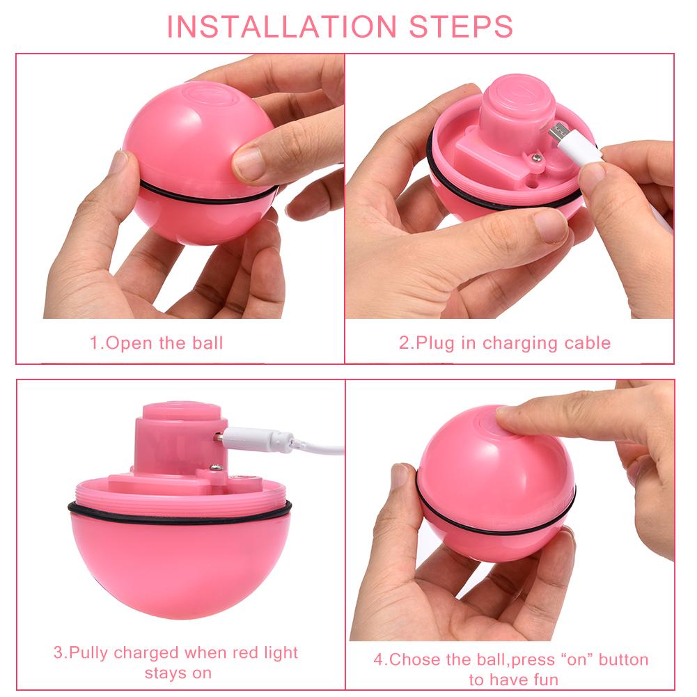 smart jumping ball for dogs/ cats/ kids