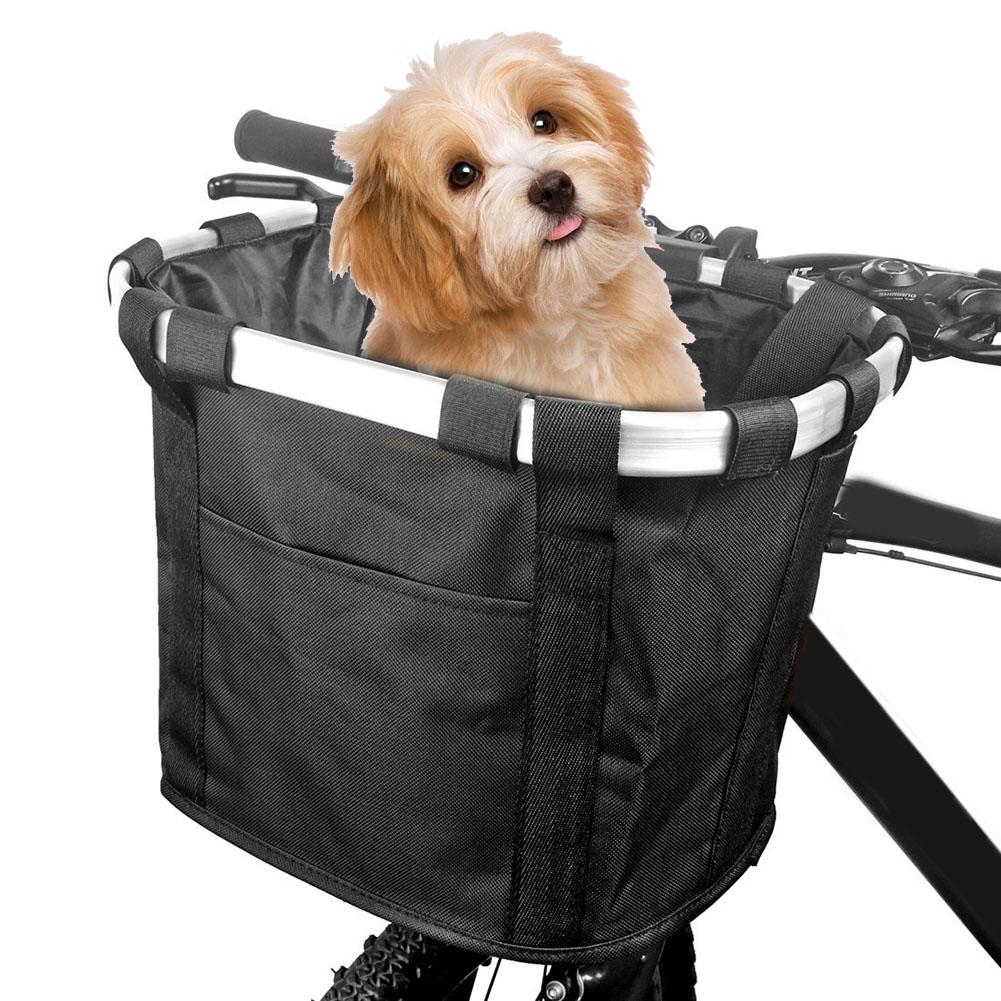 small pet waterproof handlebar bike basket