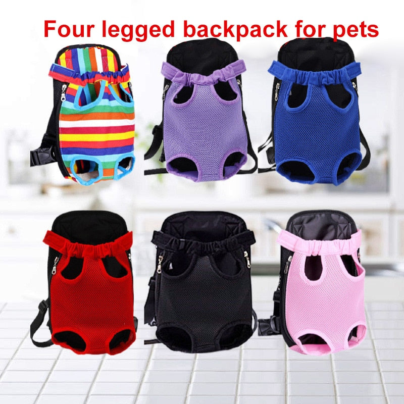 mesh breathable backpack pet carrier