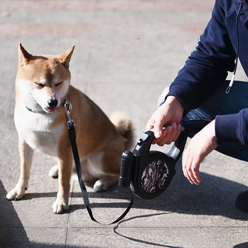 5/8M 50KG retractable Dog Leash for Medium Big Dogs