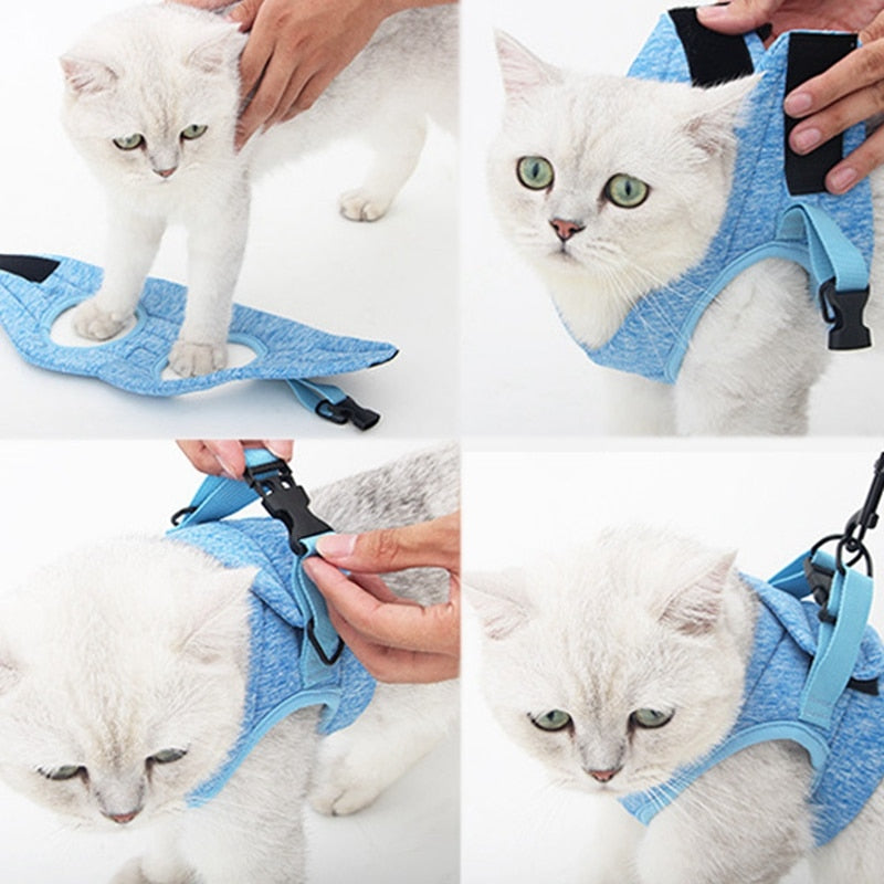 Cat Harness and Leash for Walking, keep pet safe