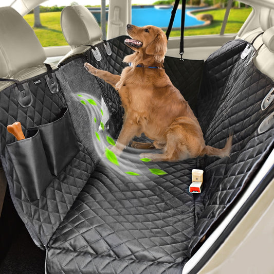 dog back seat hammock waterproof cover