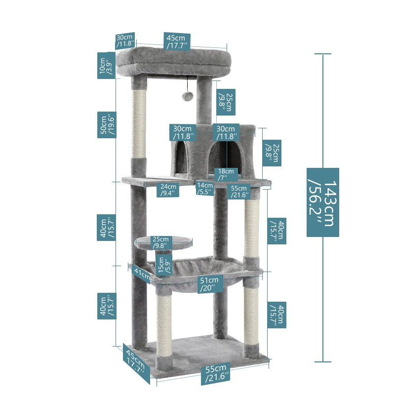 cat tree tower condo playground