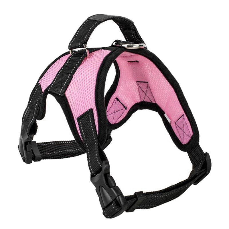 Big Heavy Duty Dog Pet Harness adjustable collar