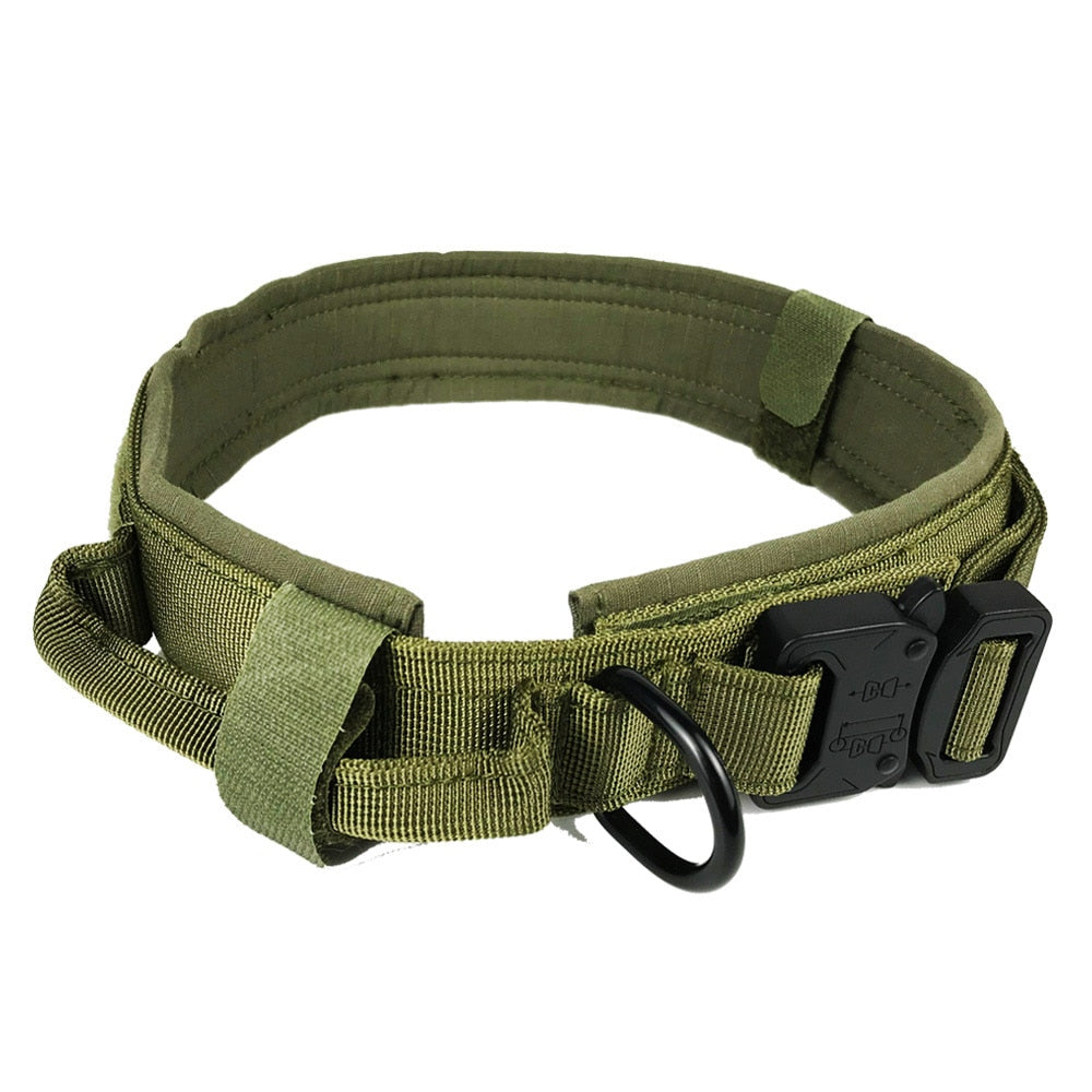 Durable Tactical adjustable military dog collar