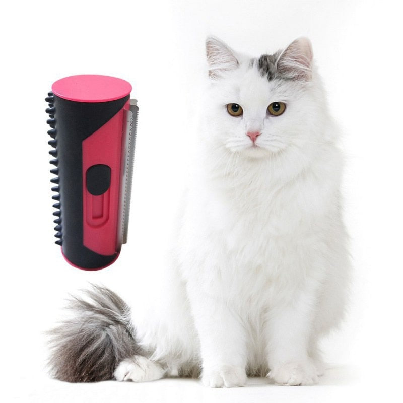 pet hair comb rolling cleaning bbrush