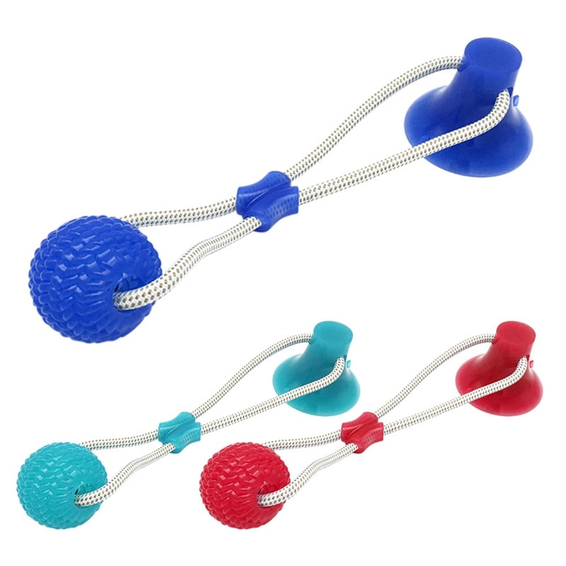 suction cup rubber chew toy