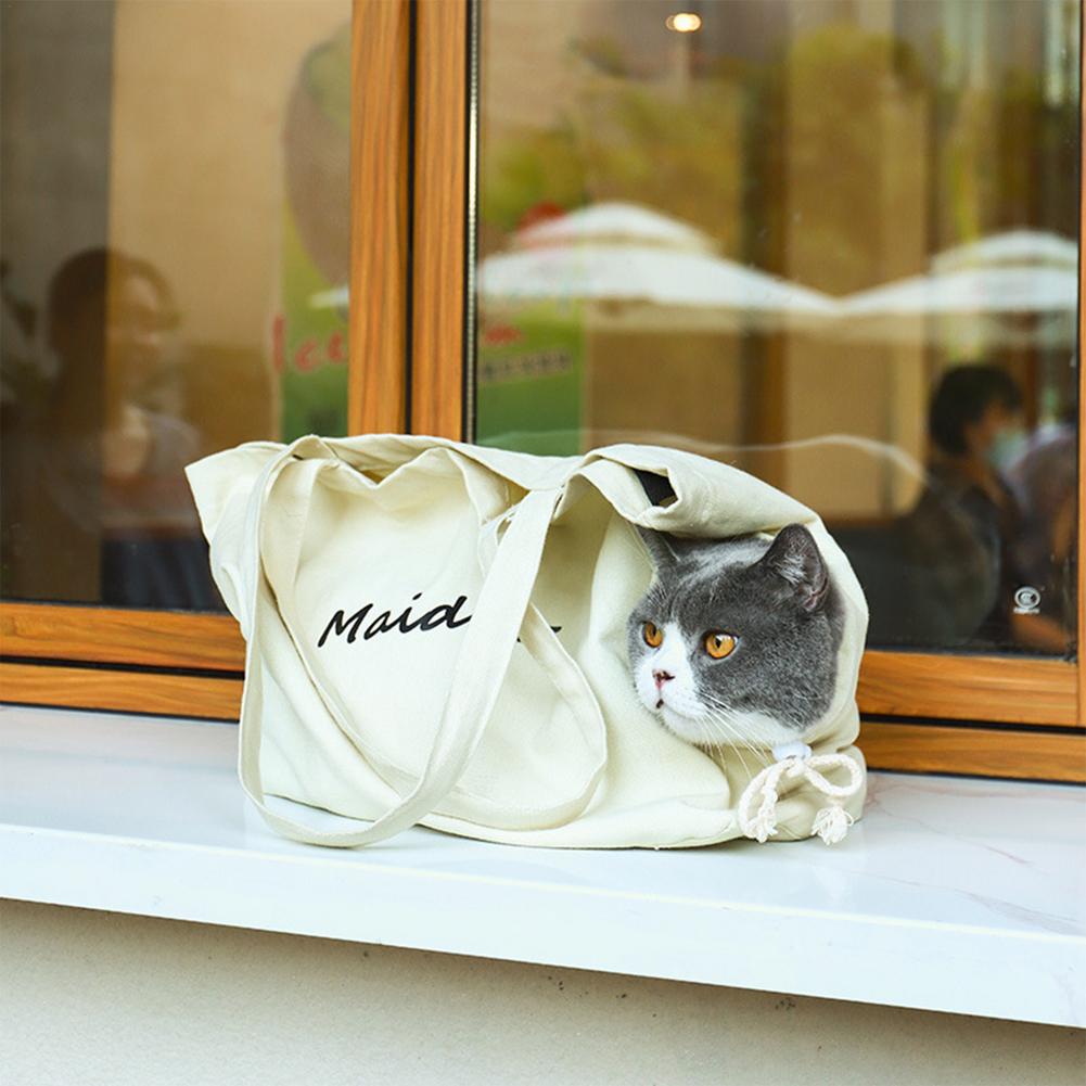 Portable canvas Pet Carrier sling