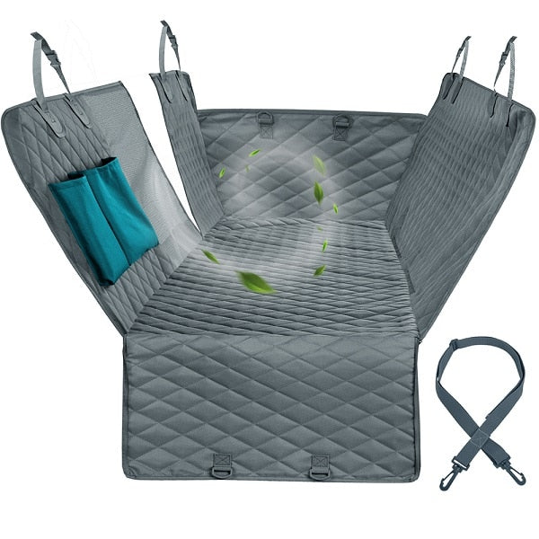 pet carrier car seat water proof back seat hammock