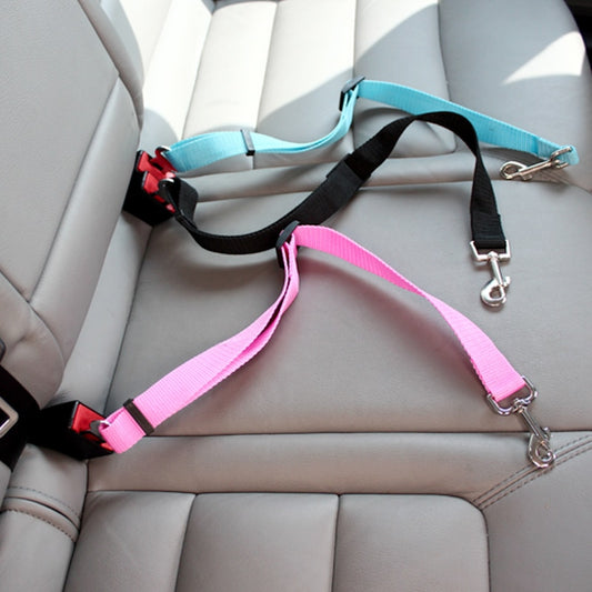 1pc adjustable dog car harness