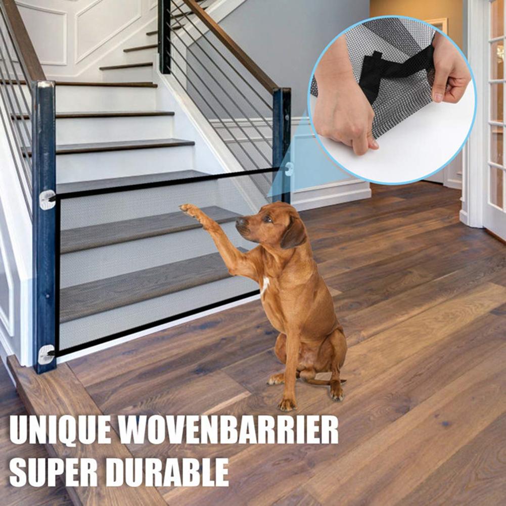 folding breathable mesh pet barrier