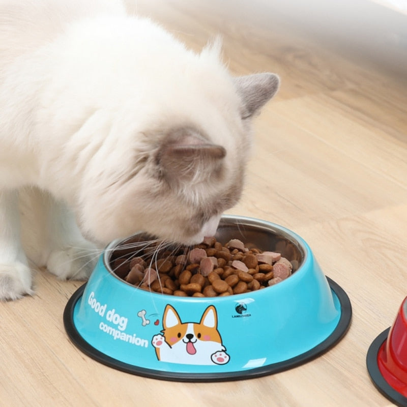 Stainless steel Pet Food Water Stainless Steel Small  bowls