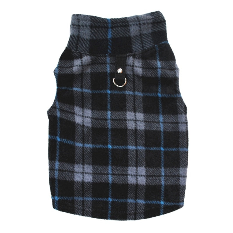 small dog winter fleece jacket