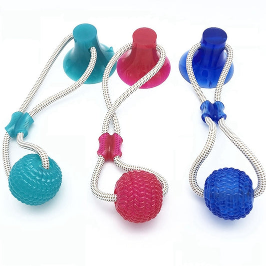 suction cup rubber chew toy