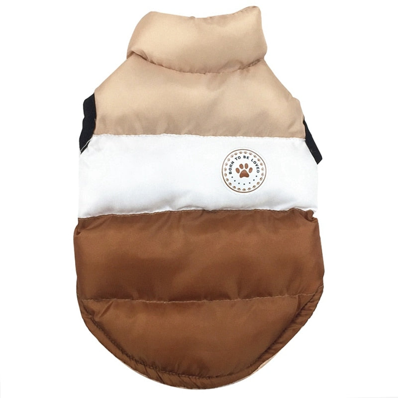 small dog puppy warm jacket vest