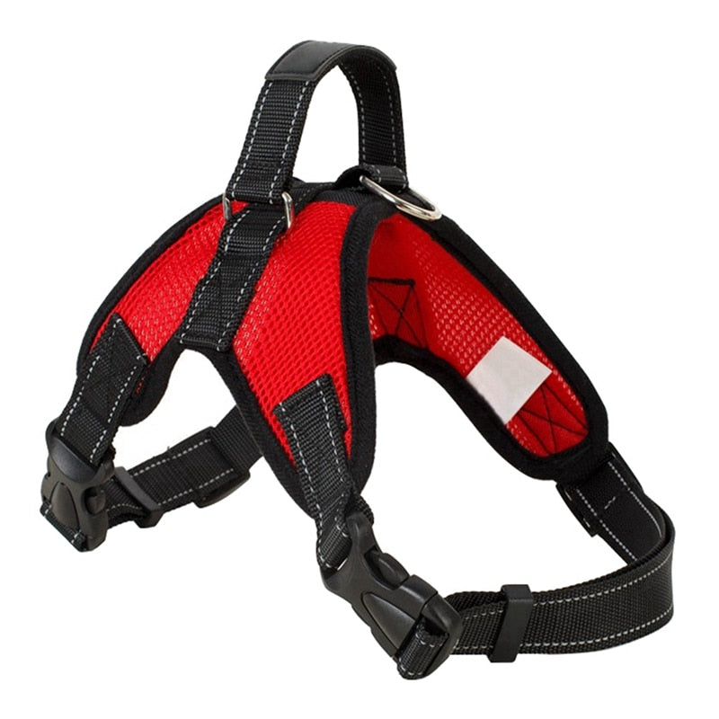 Big Heavy Duty Dog Pet Harness adjustable collar