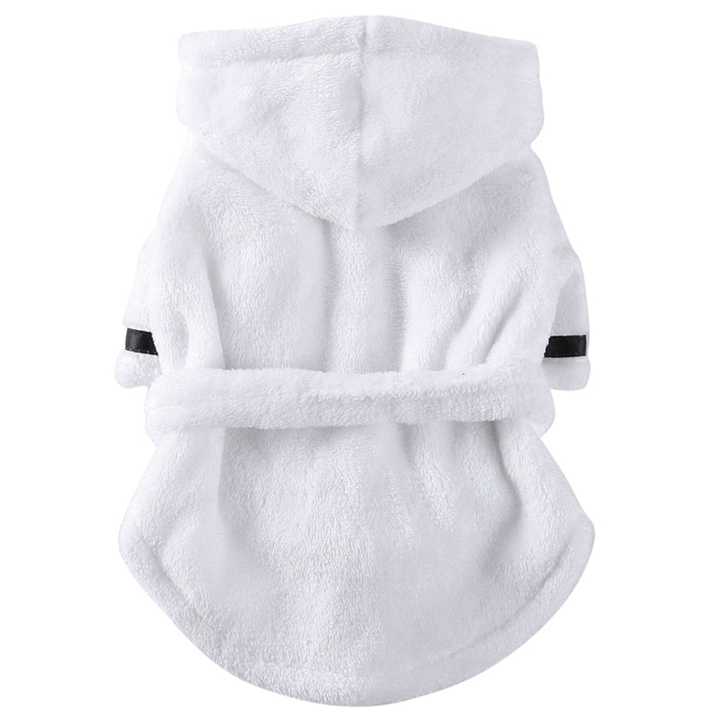 dog pet bathrobe pyjamas towel