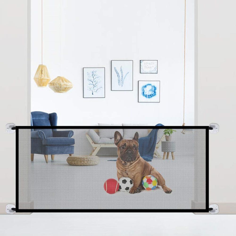 folding breathable mesh pet barrier