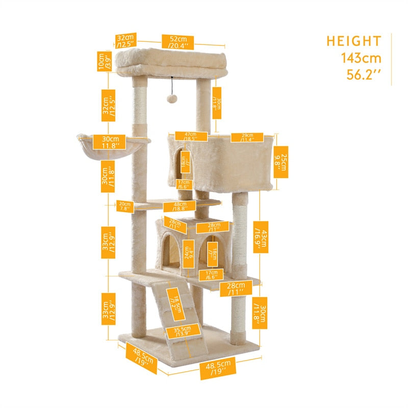 cat tree tower condo playground