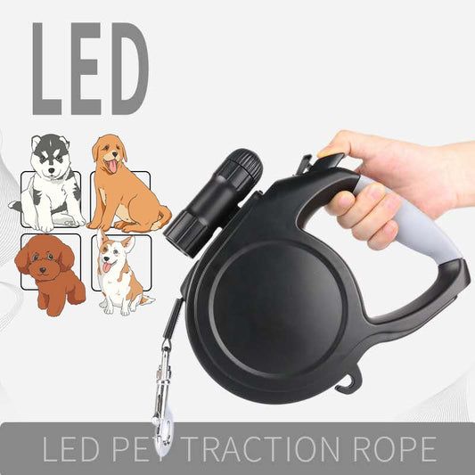 5/8M 50KG retractable Dog Leash for Medium Big Dogs