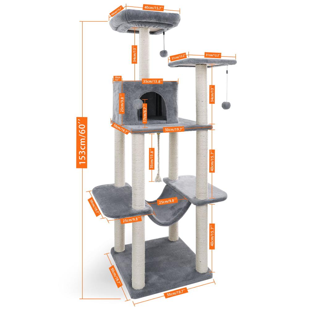 cat tree tower condo playground