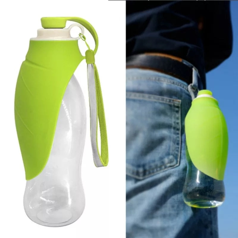 580ml portable sport water bottle for dogs or other pets