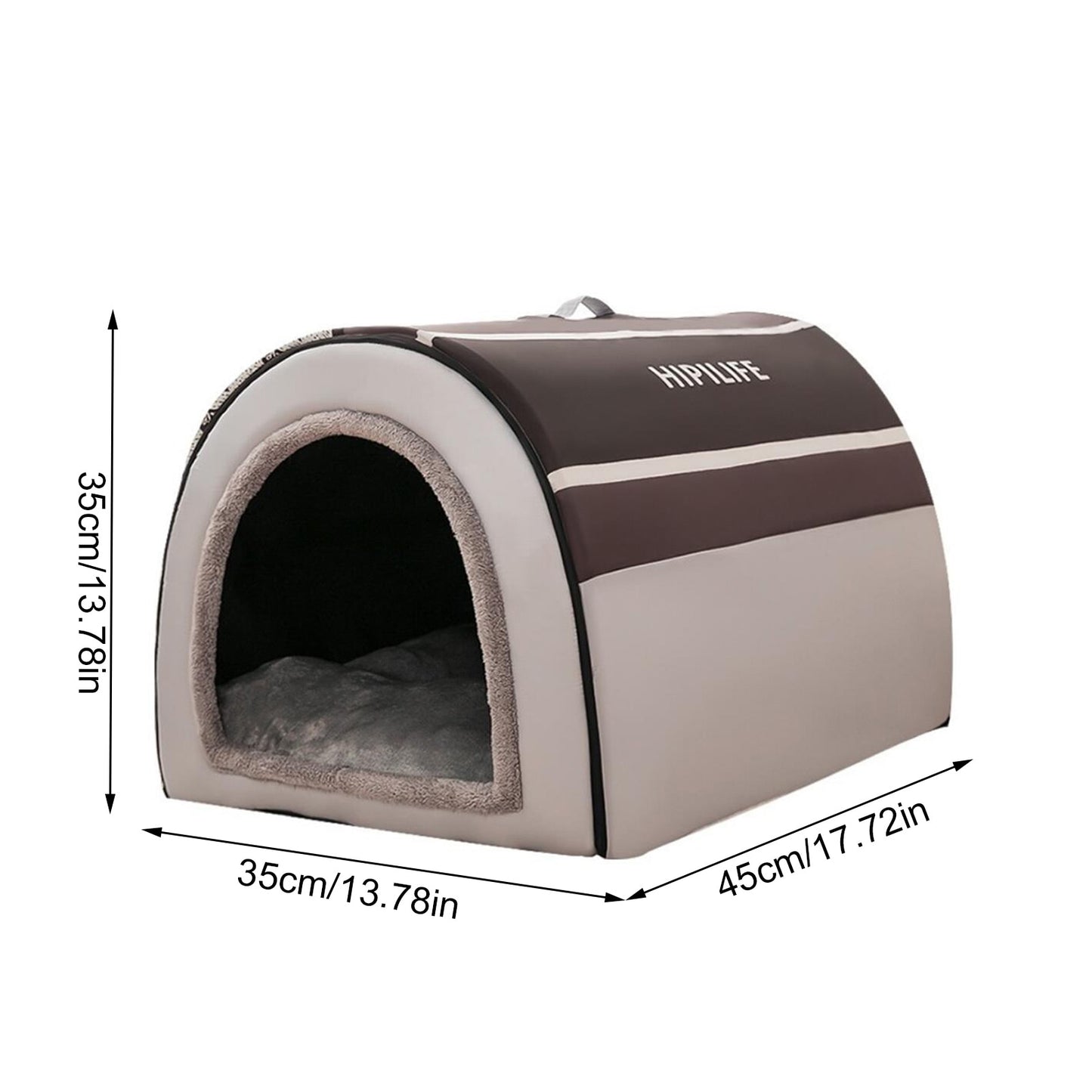 warm pet house cave for indoor outdoor