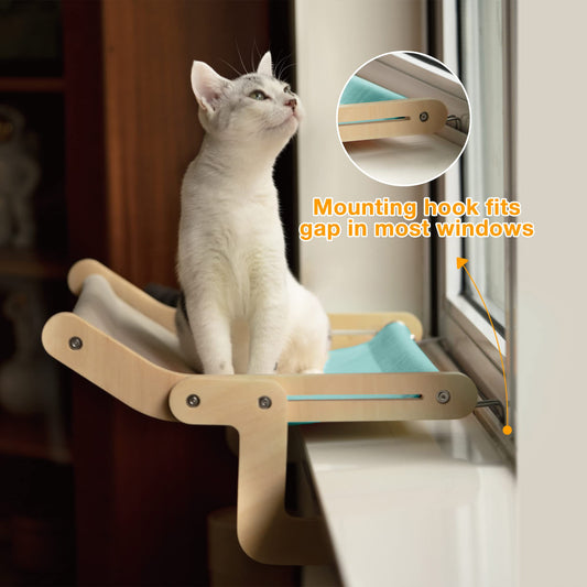 sturdy cat window perch lounge hammock