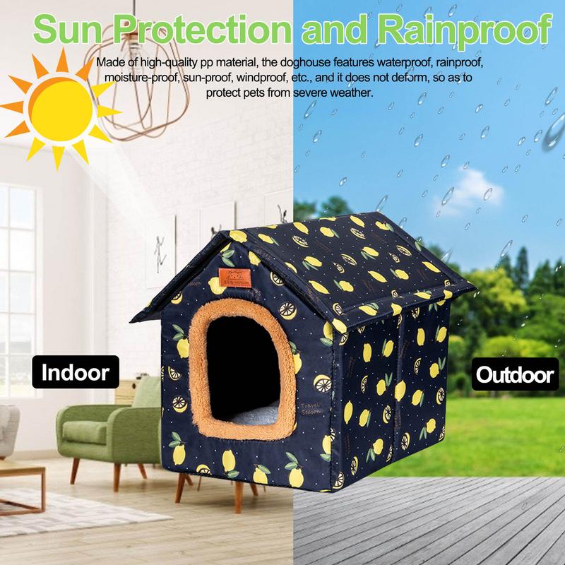 indoor outdoor winter warm cat puppy house