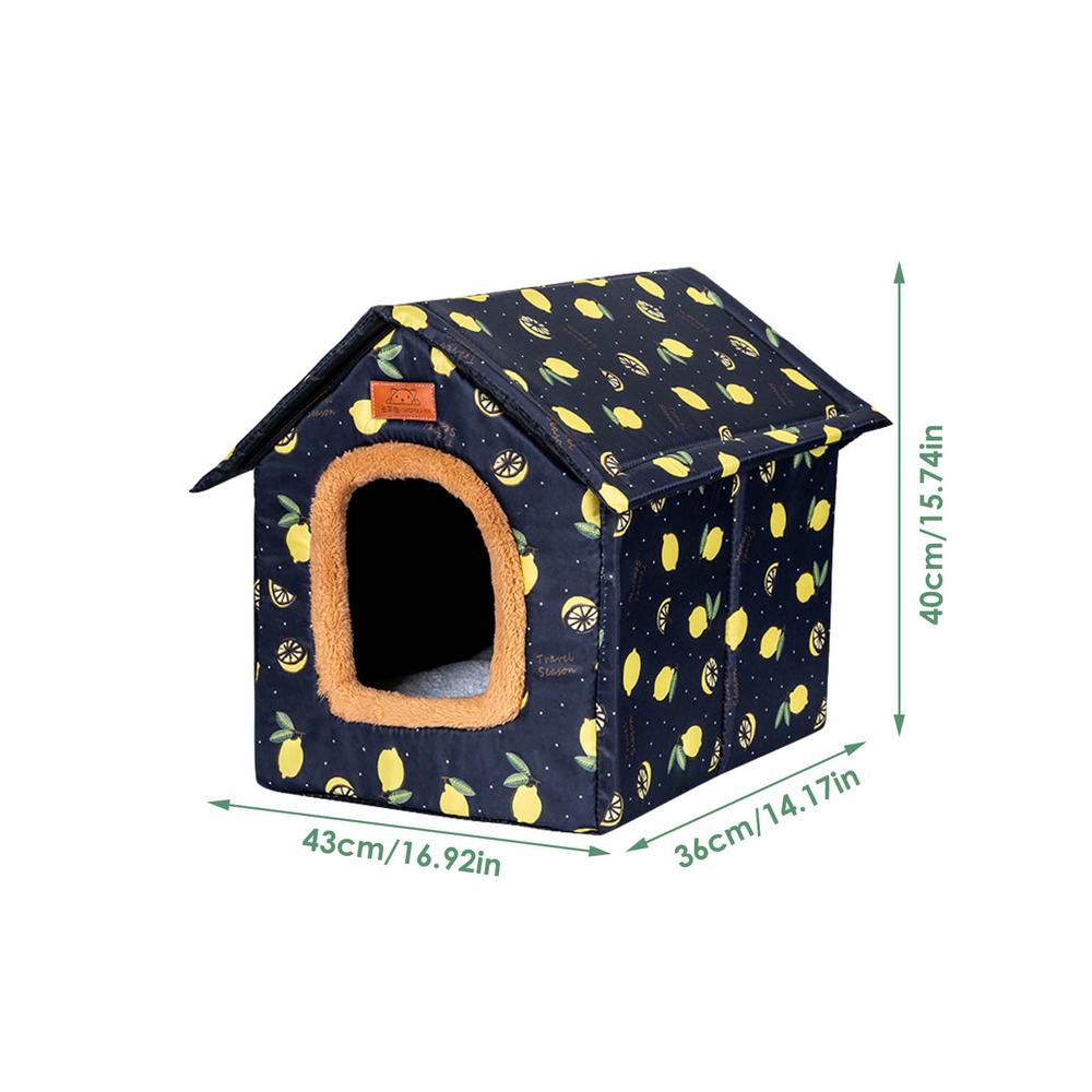 indoor outdoor winter warm cat puppy house