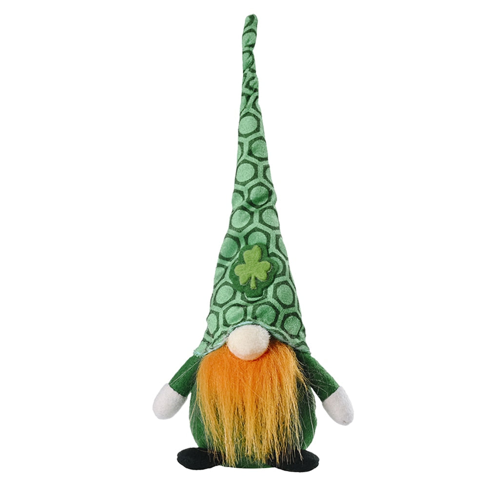 Irish Elf Ornament Green Hat