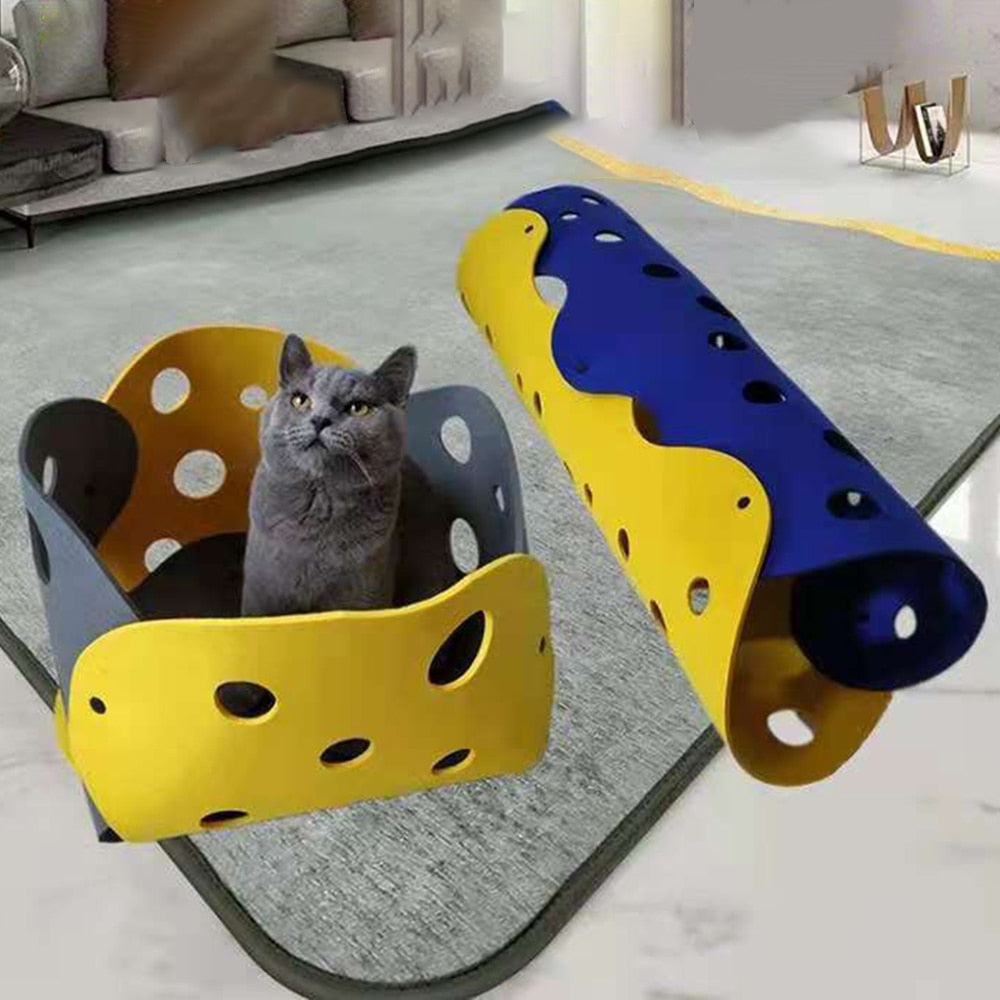 3.2M Interactive Toy Tube Tunnel Pet Cat