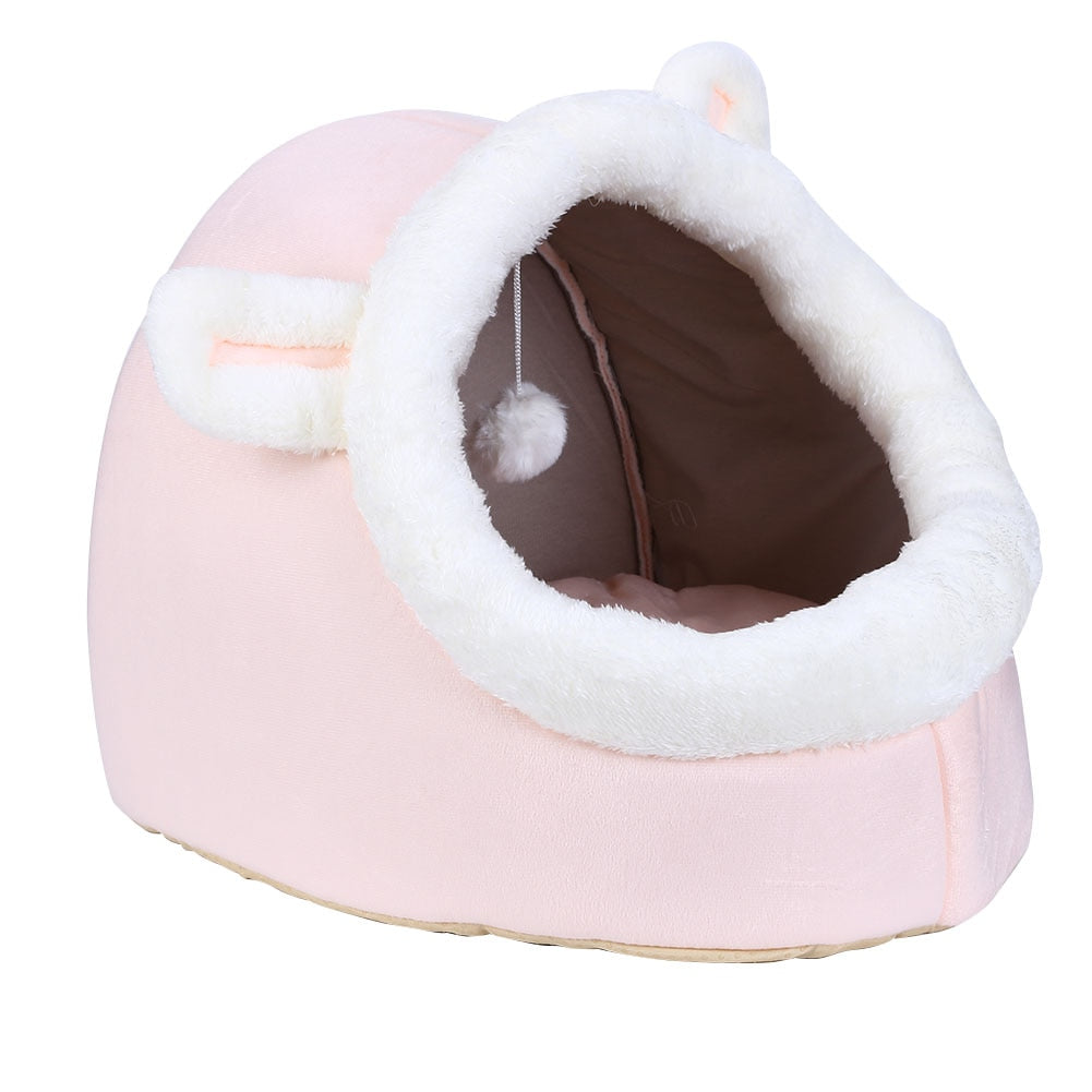 comfortable cozy cave pet bed