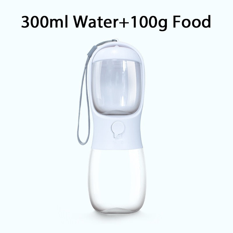 portable pet food and water feeder