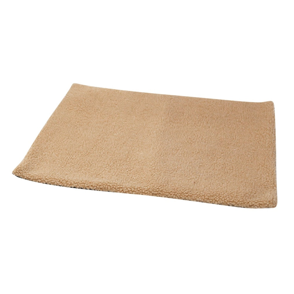 Self warming washable pet heating mat