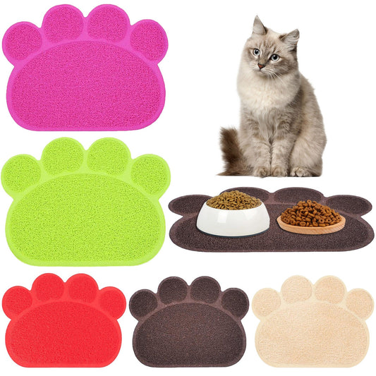 Solid Colour Cat Litter Mat