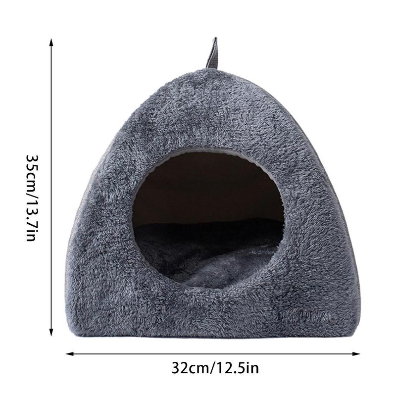 comfortable soft multi functional pet tent bed