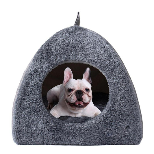 comfortable soft multi functional pet tent bed