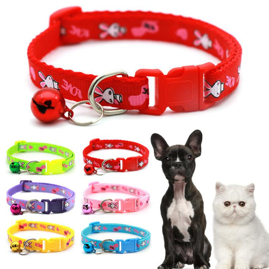 Adjustable Easter rabbit Pet Collar