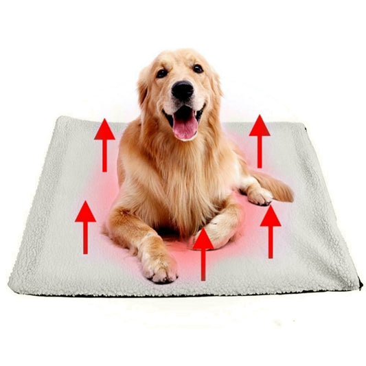 Self warming washable pet heating mat