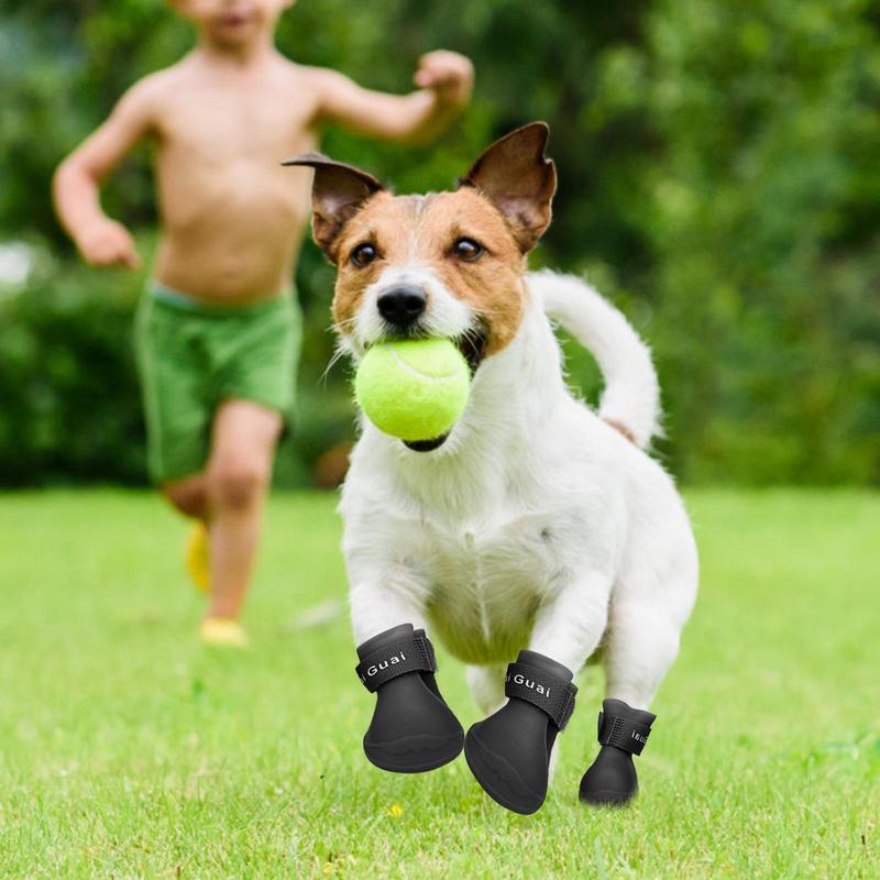 4pcs Non-slip Puppy Paw Covers