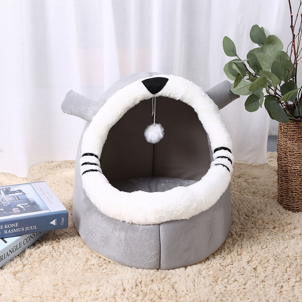 comfortable cozy cave pet bed