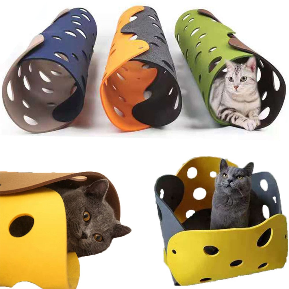 3.2M Interactive Toy Tube Tunnel Pet Cat