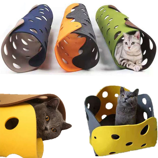 3.2M Interactive Toy Tube Tunnel Pet Cat